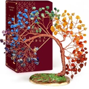7 Chakra Healing Crystal Tree of Life for Home and Office Decor